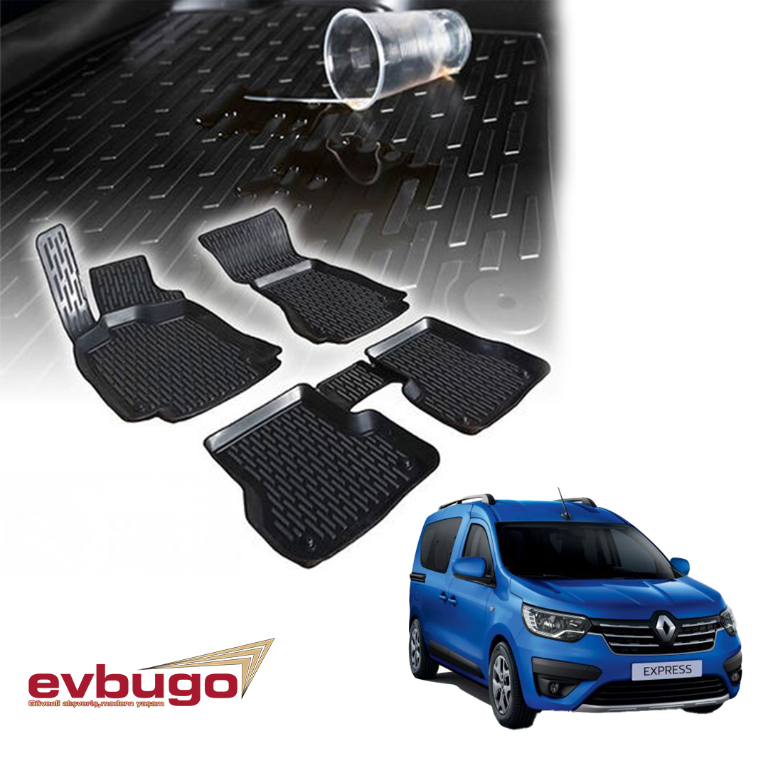 3D PASPAS SİYAH RENAULT EXPRESS 2021+